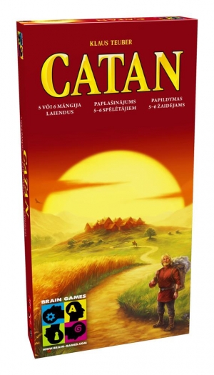  - Spēle Catan paplašinājums 5-6 spēlētājiem (29,5 x 15 x 4,5 cm)