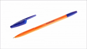  - Lodīšu pildspalva 0,7mm zila ErichKrause R-301 Orange