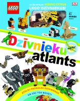  - LEGO Dzīvnieku atlants + detaļas 4 LEGO dzīvnieku būvēšanai