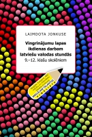 Laimdota Jonkuse - Vingrinājumu lapas ikdienas darbam latviešu valodas stundās 9.-12. klašu skolēniem