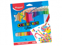  - Zīmuļi 48 krāsas Maped Color' Peps Star