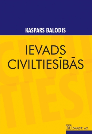 Kaspars Balodis - Ievads civiltiesībās