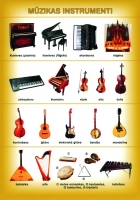  - Mūzikas instrumenti (A4)